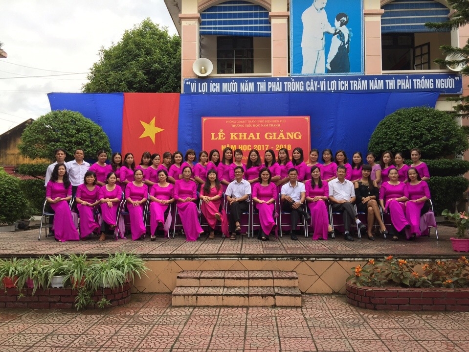 TrườngTiểu học Nam Thanh khai giảng năm học 2017 -2018