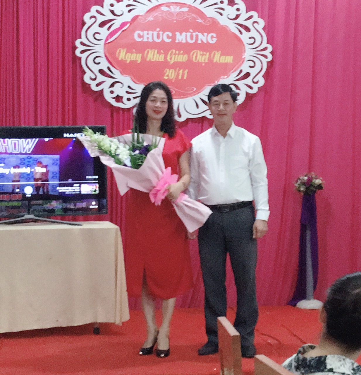 Trường Mầm non Thanh Trường tổ chức Chương trình tọa đàm nhân ngày Nhà giáo Việt Nam 20/11 và chia tay 06 đồng chí giáo viên, nhân viên được nghỉ hưu theo chế độ Nhà nước